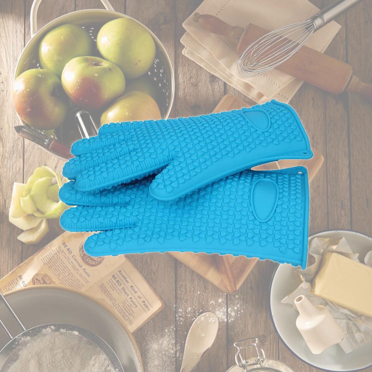 Picture of 21 Century B56A2 Silicone Oven Finger Gloves
