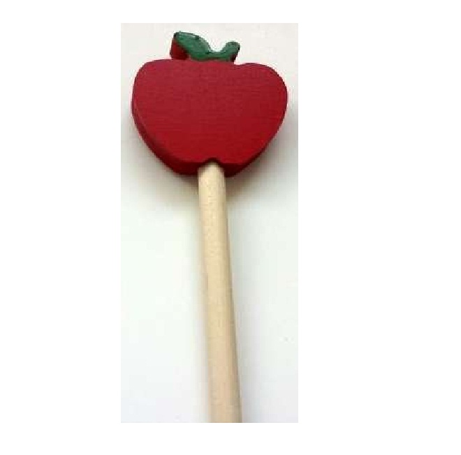 Suntex Teachers Gifts L.p. Wooden Pointer With Apple - 12 In.