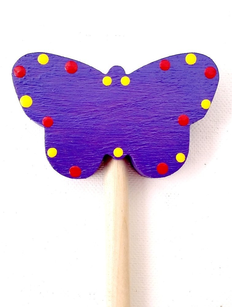 Suntex Teachers Gifts L.p. St-730 Bf 12 Wooden Pointer With Butterfly - 12 In.
