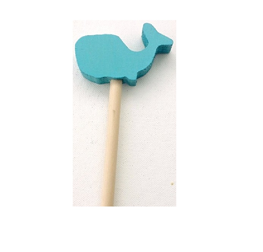 Suntex Teachers Gifts L.p. Wooden Pointer With Whale - 12 In.