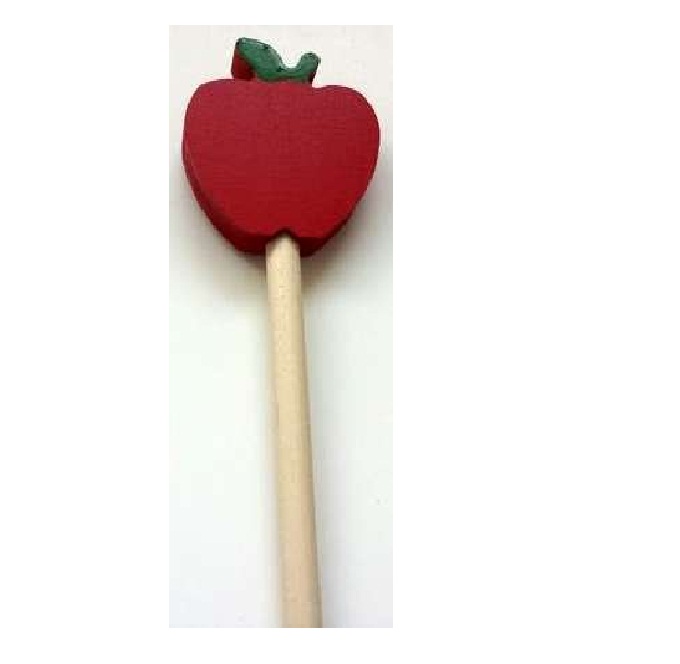 Suntex Teachers Gifts L.p. St-780 Ap 12 Wooden Pointer With Apple - 12 In.