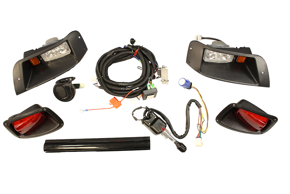 Lpl1003 Treet Legal Ultimate Light Kit For Ezgo Text Golf Carts, Turn Signals, Brake Lights