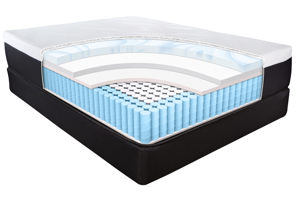 Z8bbs21pt13980 13 In. S130 All Memory Foam Mattress - Twin Extra Large