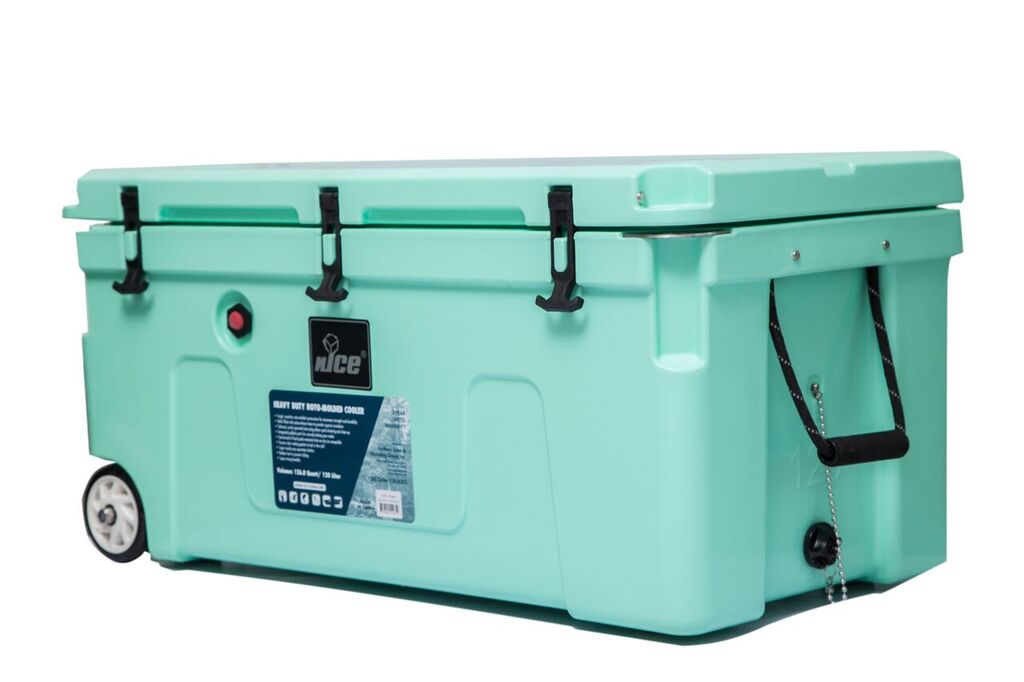 Cyy-514614 120l Seafoam Premium Cooler With Wheels - Green