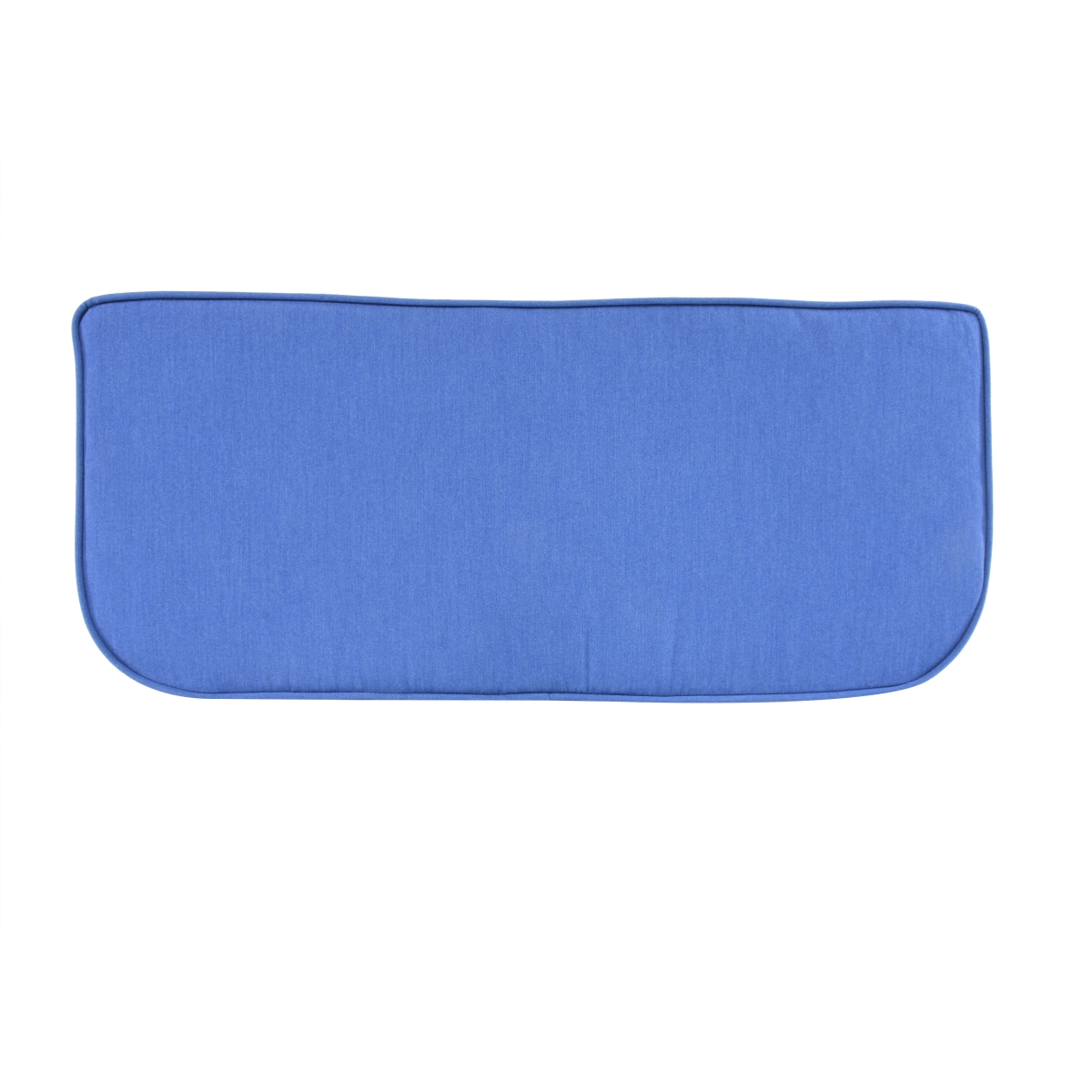 Cuws41-sda93 18 X 41.5 In. Pacifica Premium Double Welt Settee Seat Cushion In Lapis