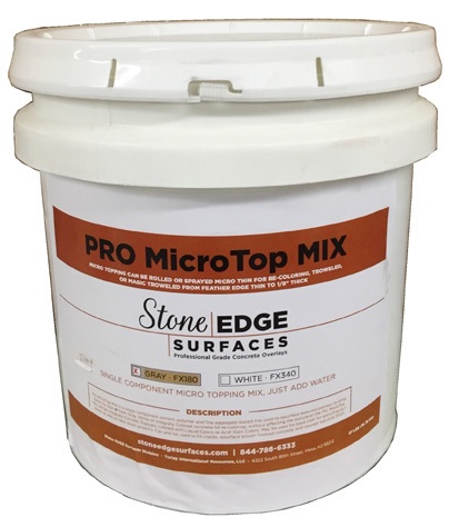 Fxc180 Microtop Mix Bag, Gray - 50 Lbs