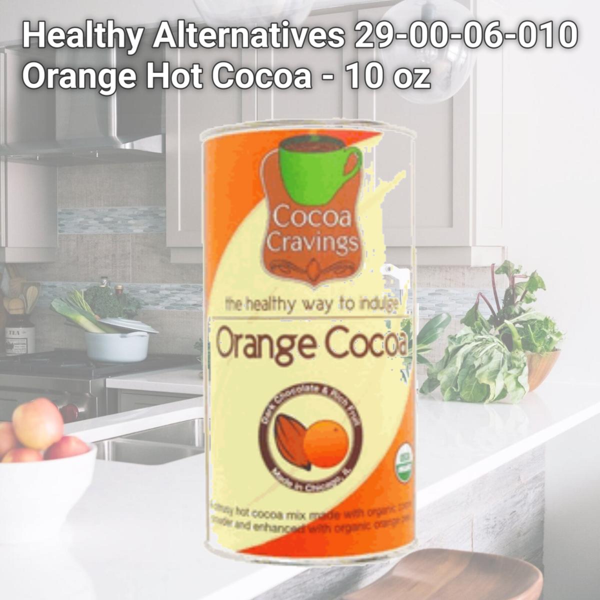 Picture of Healthy Alternatives 29-00-06-010 Orange Hot Cocoa - 10 oz