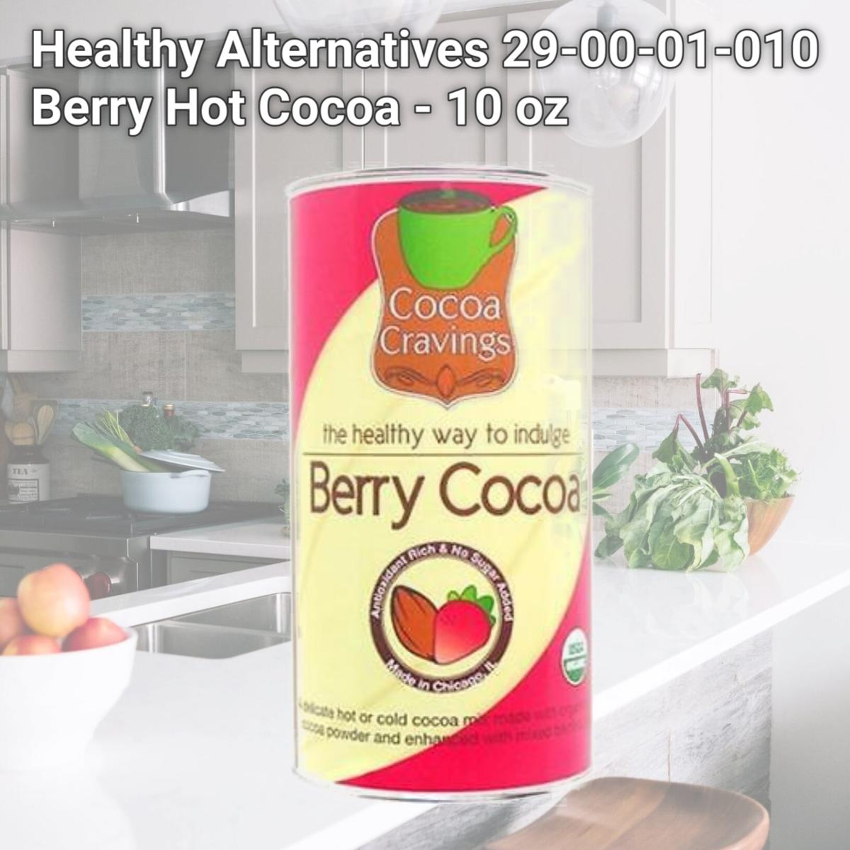 Picture of Healthy Alternatives 29-00-01-010 Berry Hot Cocoa - 10 oz