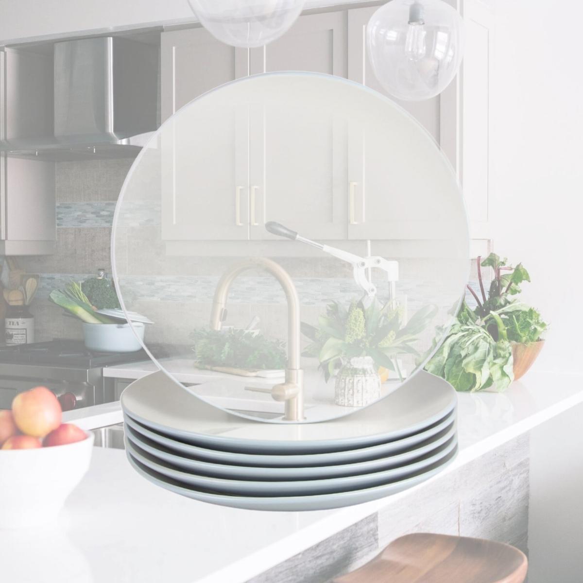 Picture of 10 Strawberry Street 2TONE-1-BLUW-6 10.5 in. Two Tone Coupe Dinner Plate, Blue & White - Set of 6