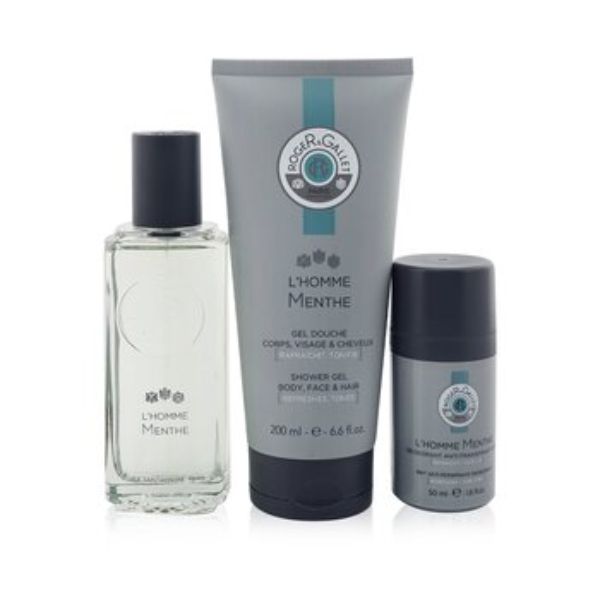 EAN 3701436901011 product image for 270946 L-Homme Menthe Coffret Gift Set for Men - 3 Piece | upcitemdb.com