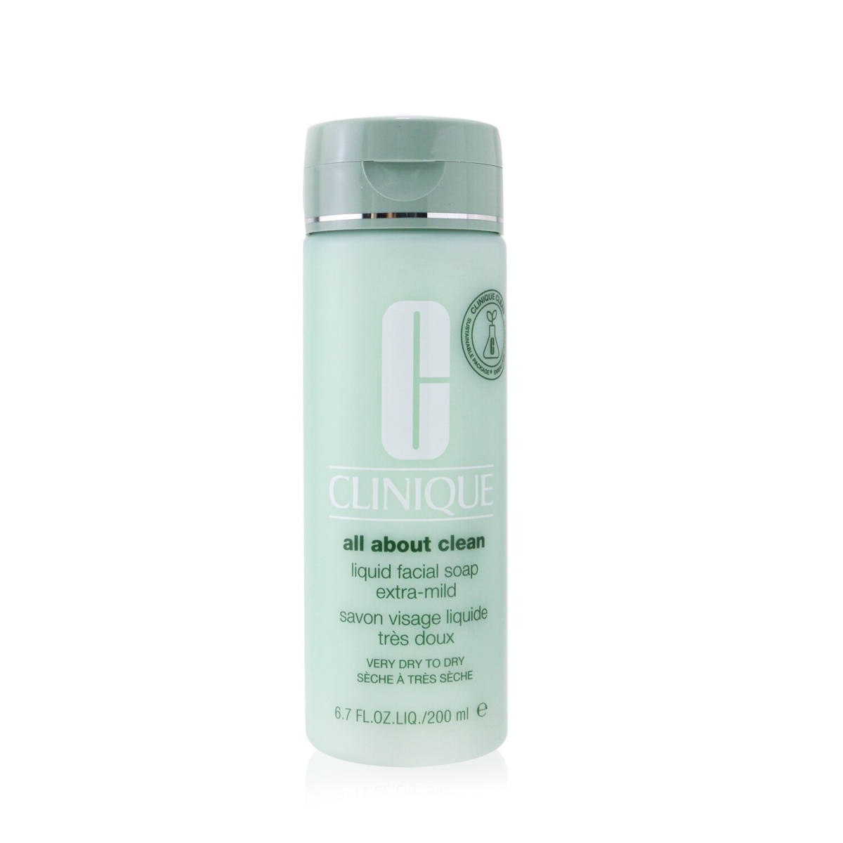 257703 6.7 oz All About Clean Liquid Facial Soap Extra-Mild for Very Dry to Dry Skin