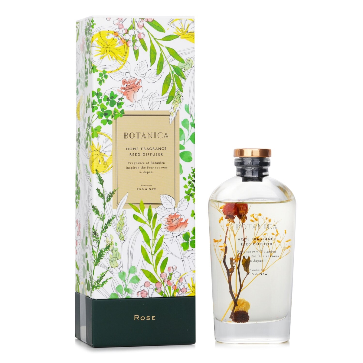 5.75 oz Home Fragrance Reed Diffuser, Rose