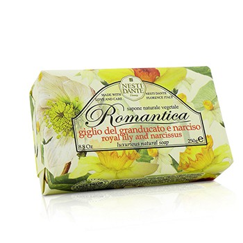 208654 Romantica Luxurious Natural Soap - Royal Lily & Narcissus
