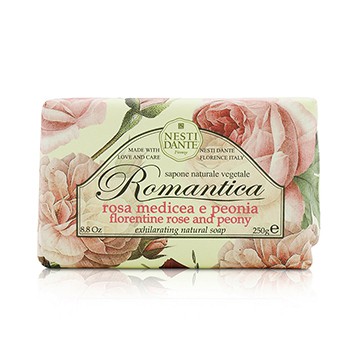 208661 Romantica Exhilarating Natural Soap - Florentine Rose & Peony