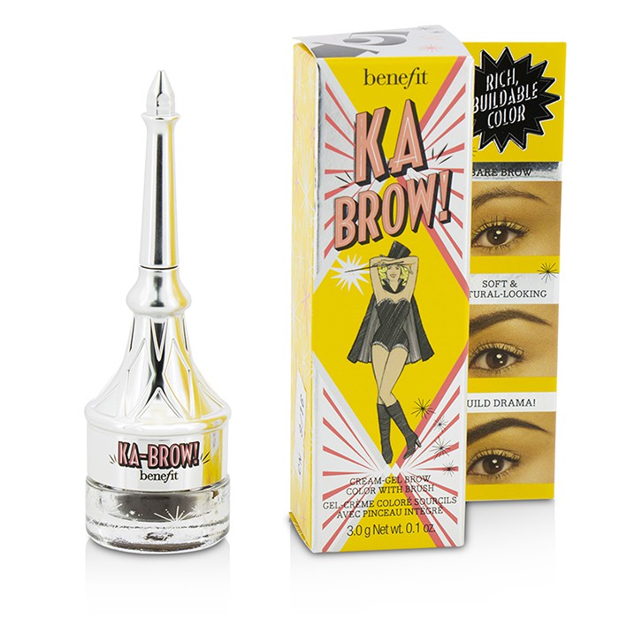 210395 Ka Brow Cream Gel Brow Color With Brush - No. 5 - Deep