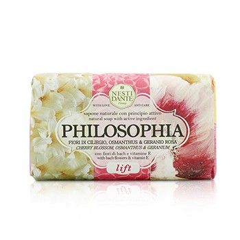 208660 Philosophia Natural Soap - Lift - Cherry Blossom, Osmanthus & Geranium With Bach Flowers & Vitamin E