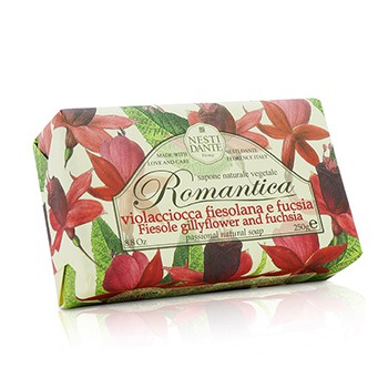 208664 Romantica Passional Natural Soap - Fiesole Gillyflower & Fuchsia