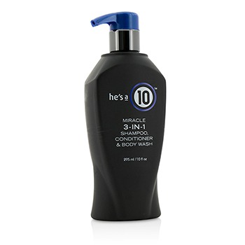 Its A 10 209471 Hes A 10 Miracle 3-in-1 Shampoo, Conditioner & Body Wash