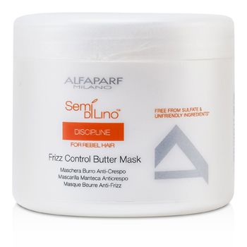 167271 500 Ml Semi Di Lino Discipline Frizz Control Butter Mask For Rebel Hair