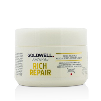 215832 200 Ml Dual Senses Rich Repair 60sec Treatment - Regeneration For Damaged Hair