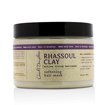215972 340 G Rhassoul Clay Active Living Haircare Softening Hair Mask For Overworked & Over-washed Hair