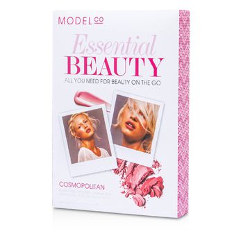 169289 Essential Beauty With Blush Cheek Powder & Shine Ultra Lip Gloss, Cosmopolitan - 2 Piece