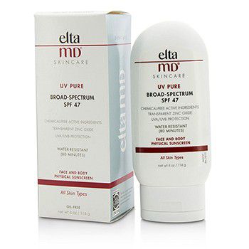 200797 4 oz UV Pure Water-Resistant Face & Body Physical Sunscreen SPF 47