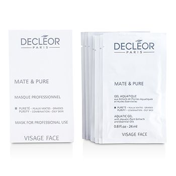 48993 10 X 5 G Mate Pure Mask Vegetal Powder - Combination To Oily Skin, Salon Size