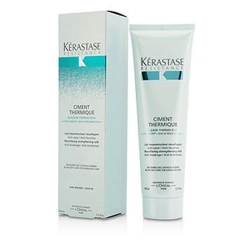203509 5.1 Oz Resistance Ciment Thermique Resurfacing Strengthening Milk Blow-dry Care For Damaged Hair