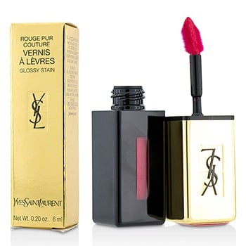 142085 0.2 Oz Rouge Pur Couture Vernis A Levres Glossy Stain - 11 Rouge Gouache