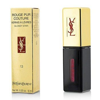 145737 0.2 Oz Rouge Pur Couture Vernis A Levres Glossy Stain - No. 13 Rose Tempura