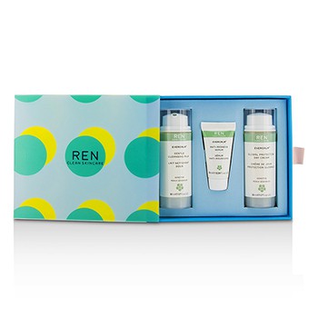 210356 Evercalm Sensitive Skin Kit With Gentle Cleansing Milk, Anti-redness Serum & Global Protection Day Cream - 3 Piece