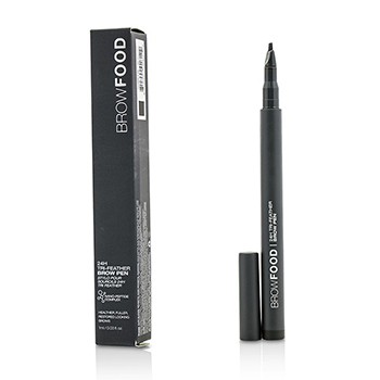 210737 0.03 Oz Browfood 24h Tri Feather Brow Pen, Charcoal