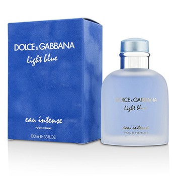 212586 3.3 Oz Light Blue Eau Intense Pour Homme Eau De Parfum Spray For Men