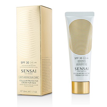 192346 1.7 Oz Sensai Silky Bronze Cellular Protective Cream For Face Spf30