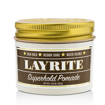 213004 4.25 Oz Superhold Pomade - High Hold, Medium Shine & Water Soluble