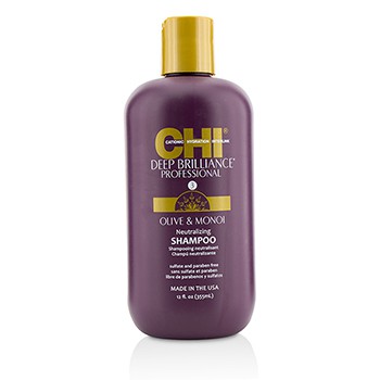 213022 12 Oz Deep Brilliance Olive & Monoi Neutralizing Shampoo