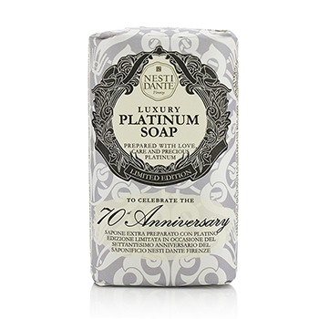 213117 8.8 Oz 7070 Anniversary Luxury Platinum Soap With Precious Platinum