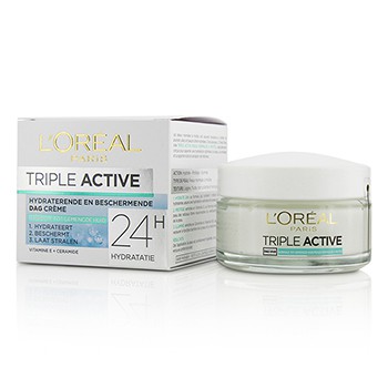 213613 1.7 Oz Triple Active Multi-protective Day Cream 24h Hydration For Normal & Combination Skin