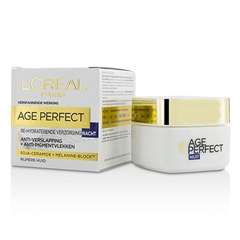213616 1.7 Oz Age Perfect Re-hydrating Night Cream For Mature Skin