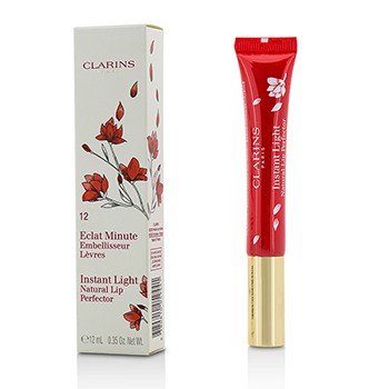 211827 Eclat Minute Instant Light Natural Lip Perfector - 12 Red Shimmer