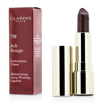 164322 0.1 Oz Joli Rouge Long Wearing Moisturizing Lipstick, No. 738 Royal Plum