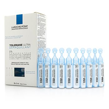 192847 30 X 5 Ml Toleriane Ultra Demaquillant, Make-up Remover Face & Eyes