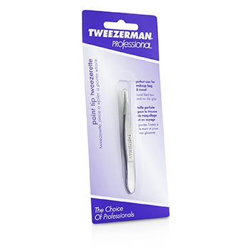 190859 Professional Point Tip Tweezer - Classic Stainless Steel