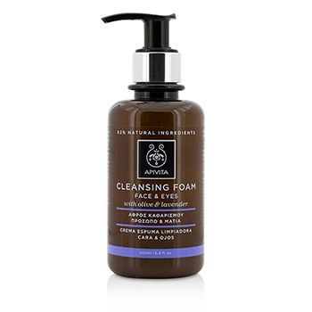 206400 6.8 Oz Cleansing Foam With Olive & Lavender For Face & Eyes