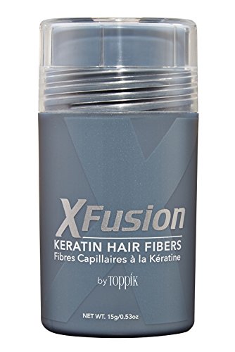 X-fusion 217847 0.53 Oz Keratin Hair Fibers, Medium Blonde