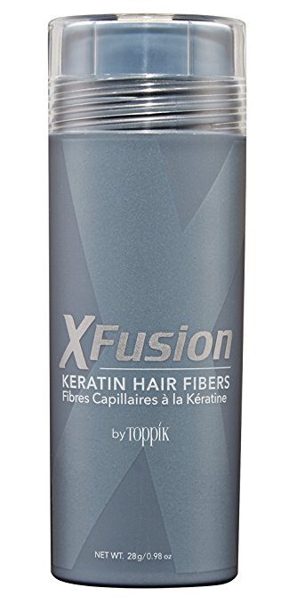 X-fusion 217844 0.98 Oz Keratin Hair Fibers, Light Blonde
