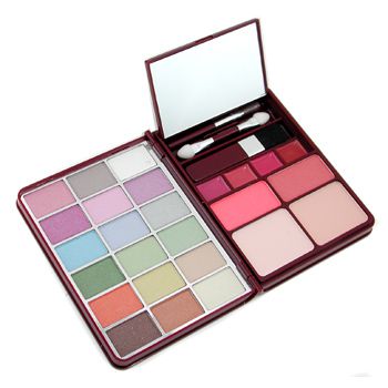 55919 Make-up Kit For Eyeshadow, Blusher With Pressed Powder & Lip Gloss