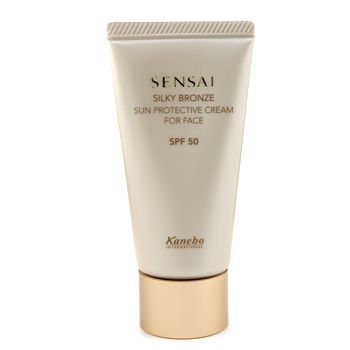 138384 1.7 Oz Sensai Silky Bronze Sun Protective Cream For Face Spf 50