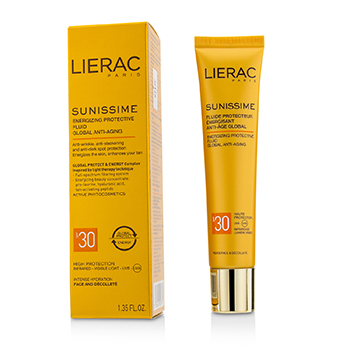 217937 40 Ml Sunissime Global Anti-aging Energizing Protective Fluid Spf30 For Face & Decollete